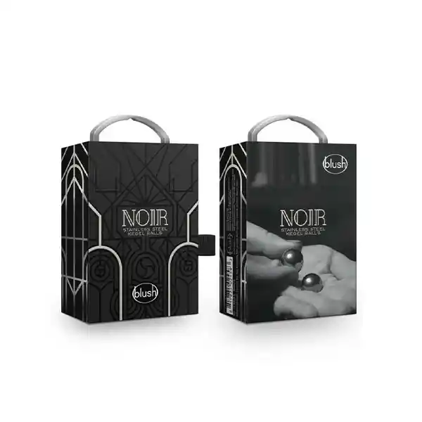 Bolas Kegel De Acero Inoxidable – Noir