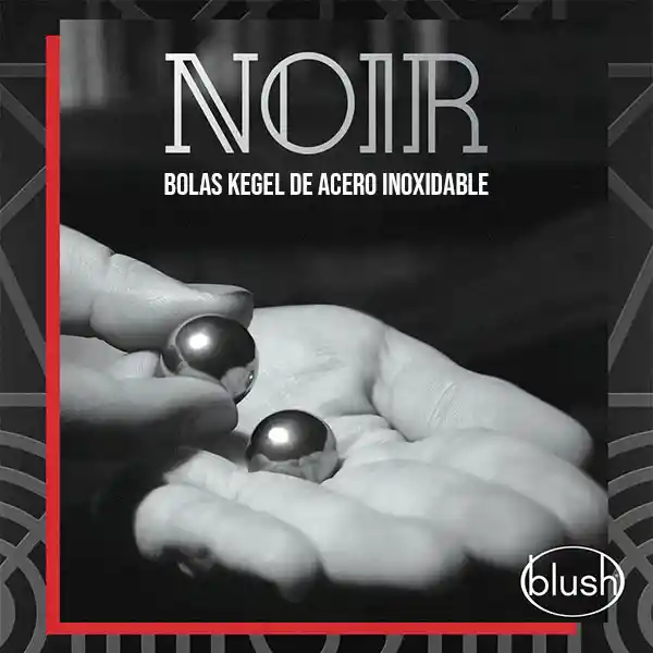 Bolas Kegel De Acero Inoxidable – Noir