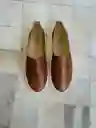 Zapatilla Cuero Camel Talla 38