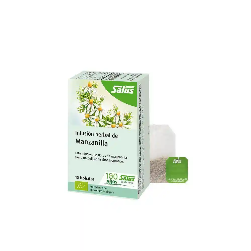 Salus Infusoin Herbal De Manzanilla 15 Bolsitas