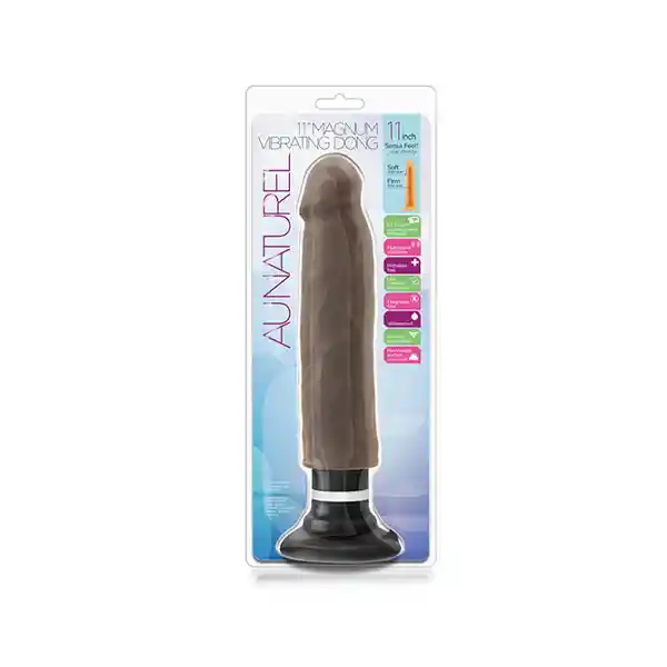 Dildo Vibrador De Au Naturel Magnum