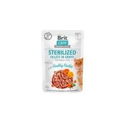 Brit Care- Cat Sterilized Fillets In Gravy With Healtyhy Rabbit