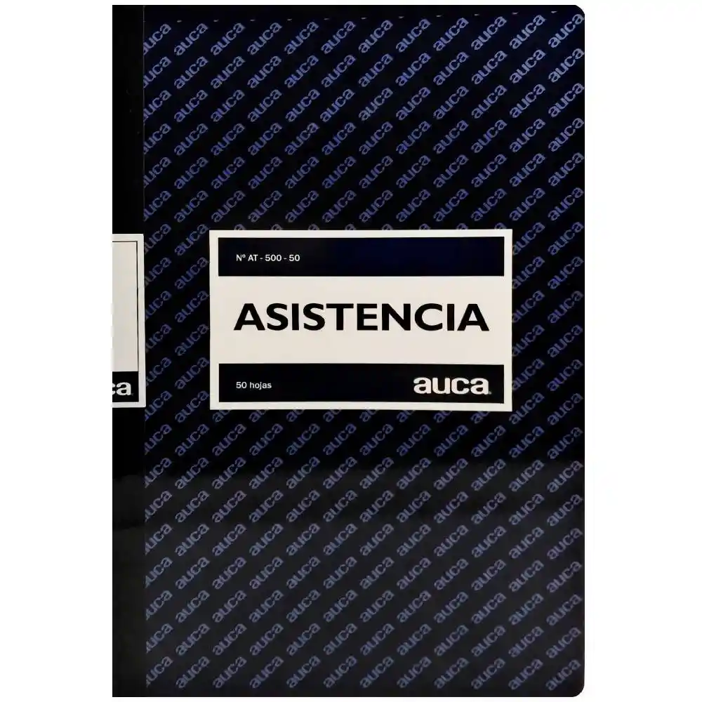 Libro De Asistencia Auca 50 Hjs