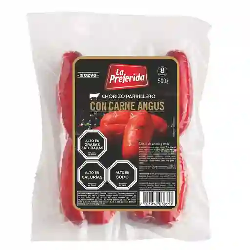 La Preferida Chorizo Angus500 Gr