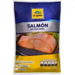 Porciones de salmon