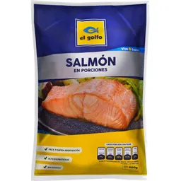 Porciones de salmon