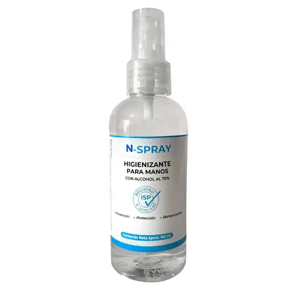 Alcohol 70% N Spray 140 Ml