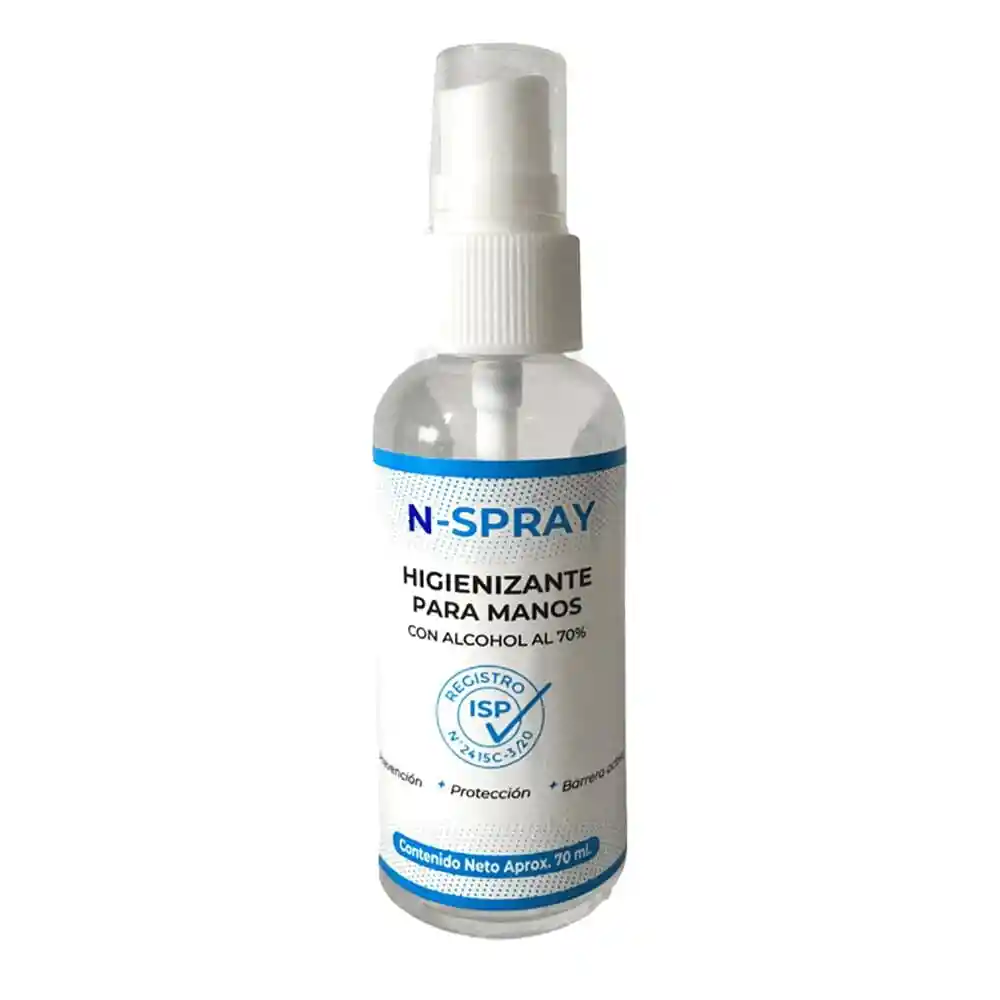 Alcohol 70% N Spray 70 Ml