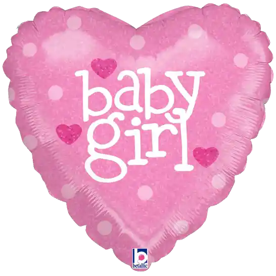 Globo Grande Con Aire Baby Girl