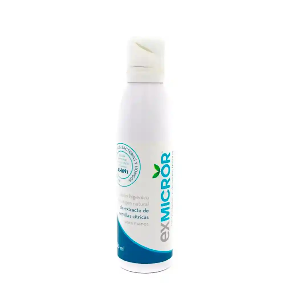 Jabón De Origen Natural Sin Enjuague Exmicror 180 Ml