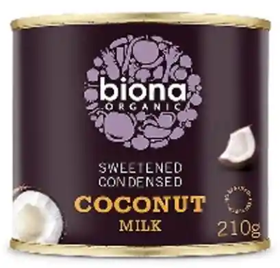 Leche Condensada De Coco Biona Organic 210 Gramos