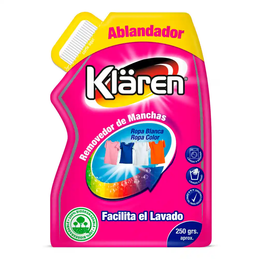 Klaren Ablandador Ropa250 G