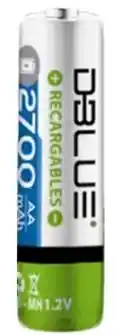 Pilas Aa Recargables Dblue 2700 Mah