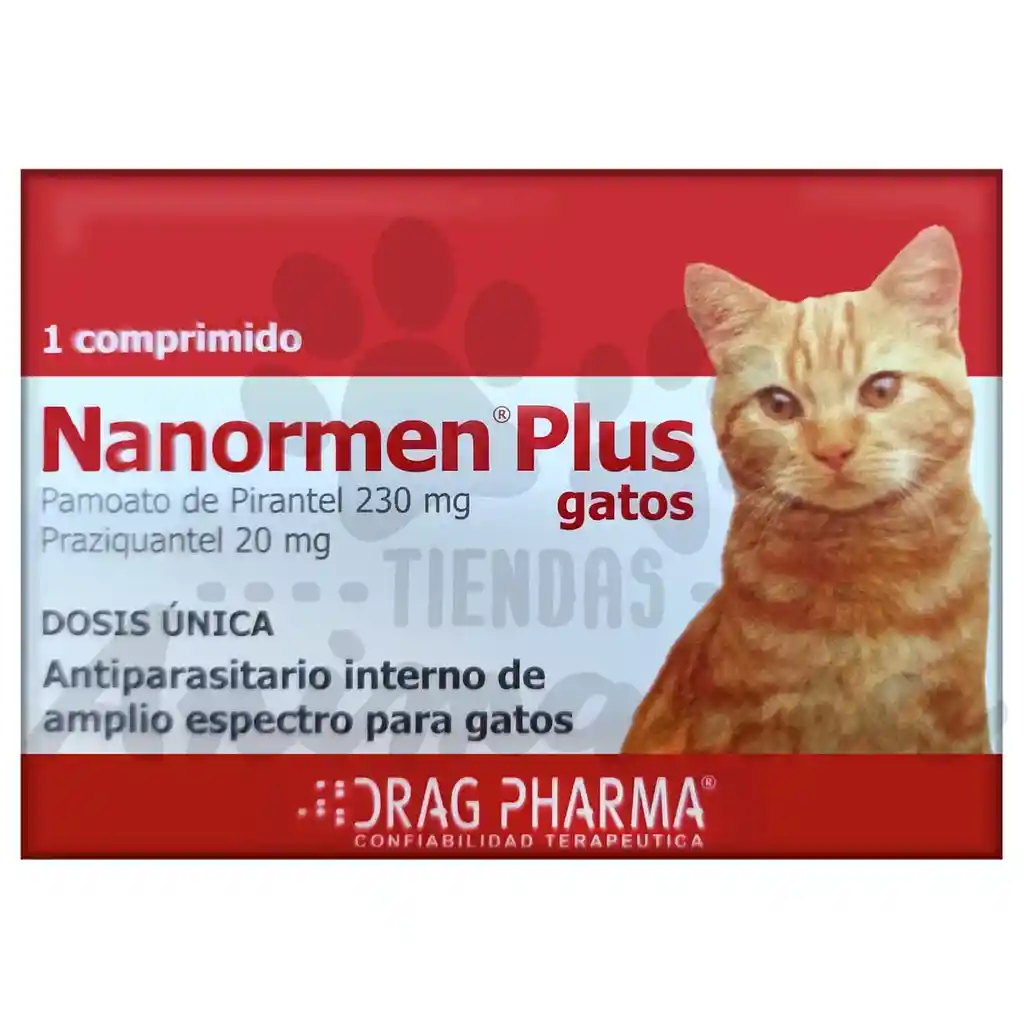 Nanormen (f) 1 Comp (hasta 4kg)