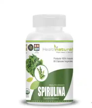 Spirulina 90 Cápsulas Vegetales / 500mg