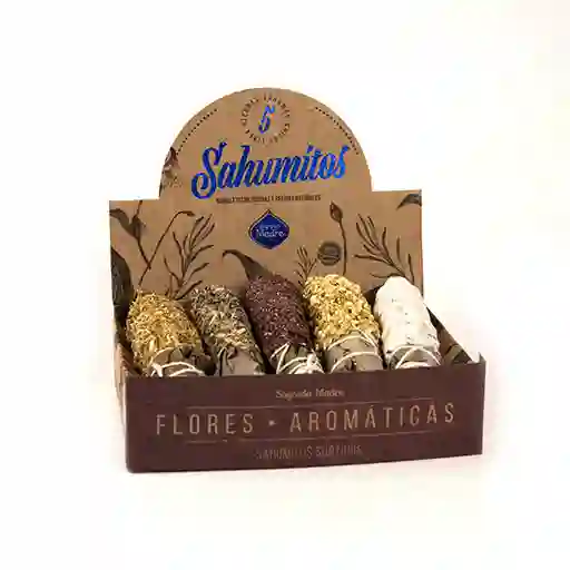 Sahumitos Surtidos Flores Aromáticas X 5 - Sagrada Madre