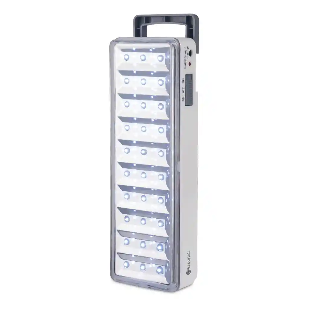 Lampara De Emergencia 30 Led Powerlab Recargable