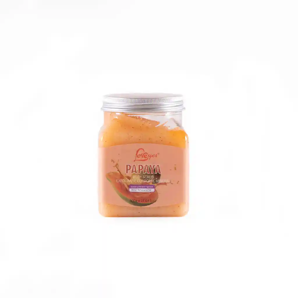 loveyes exFoliante corporal 500ml papaya