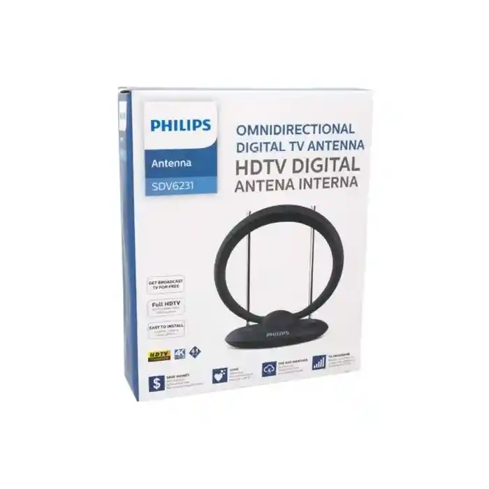 Antena Tv Digital Hdtv Philips Sdv6231