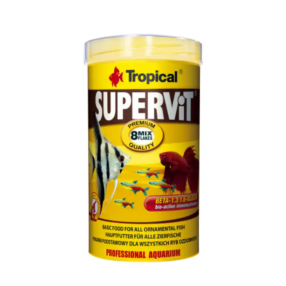 Supervit Alimento Para Peces Tropical 100 G.