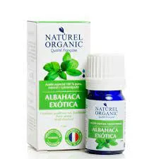 Naturel Organic · Aceite Esencial Albahaca Exótica