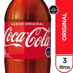 Bebida Coca Cola Original Desechable 3 L