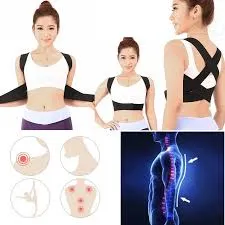 Corrector Postural Negro Talla M