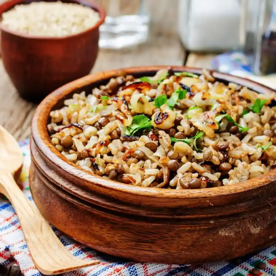 Lentejas Con Arroz 200g (1 Porción)