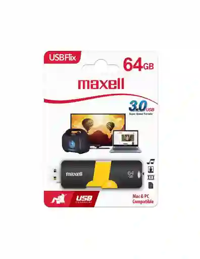 Maxell Pendrive 64Gbusbflix 3.0