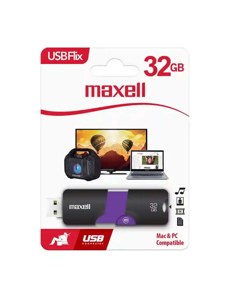 Maxell Pendrive 32Gbusbflix 2.0