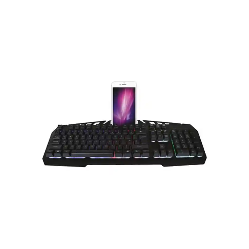 Teclado Gamer Retroiluminado Ergonomico Teclas Silenciosas K43 Pro Dblue Luz Blanca