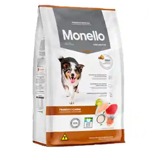 Monello Perros Adultos Pollo Y Carne X10,1 Kg