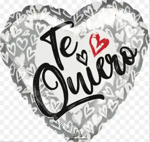 Globo Con Aire Grande Te Quiero