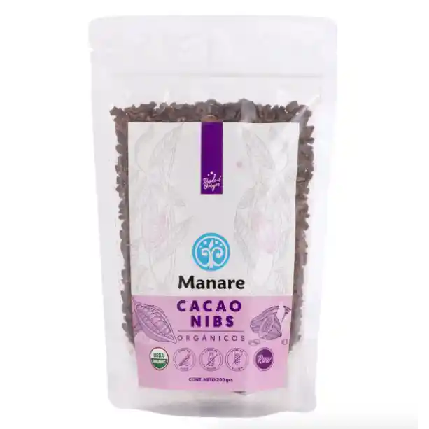 Cacao Nibs Raw 200grs.