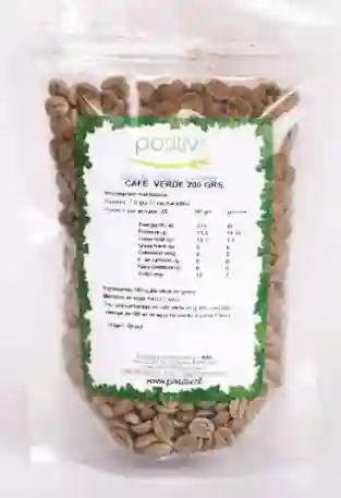 Café Verde 200 Gramos. Marca Positiv