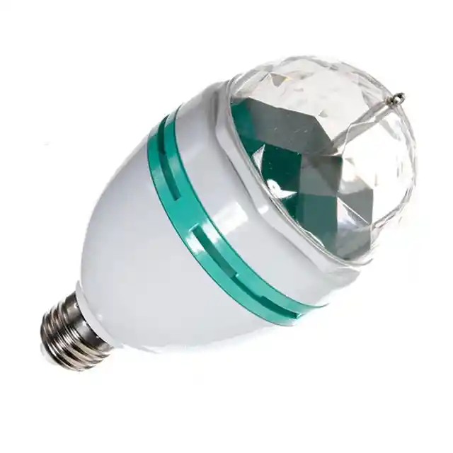 Ampolleta Disco Rgb Led E27 3w