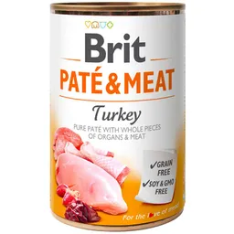 Brit Pate & Meat Turkey 400 Gr