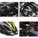 Casco Bicicleta Profesional Full Seguridad Amarillo