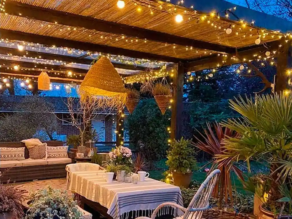 Guirnalda Solar 100 Luces Led