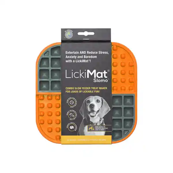 Lickimat Slomo Orange Comedero Interactivo