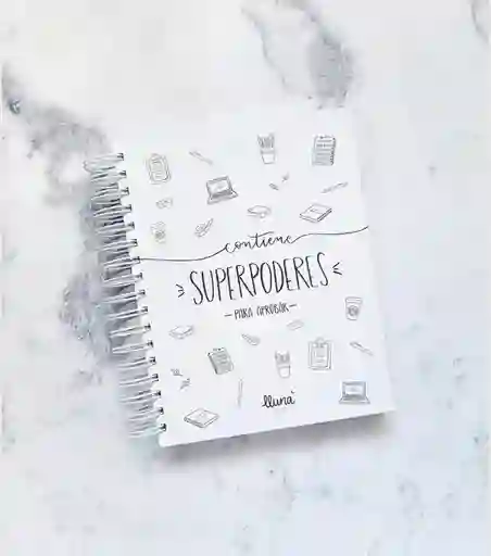 "superpoderes Xl" Planificador Anual Universitario