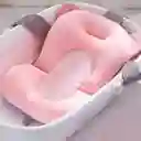 Hamaca Cojín Para Bañera Bebé Color Rosado