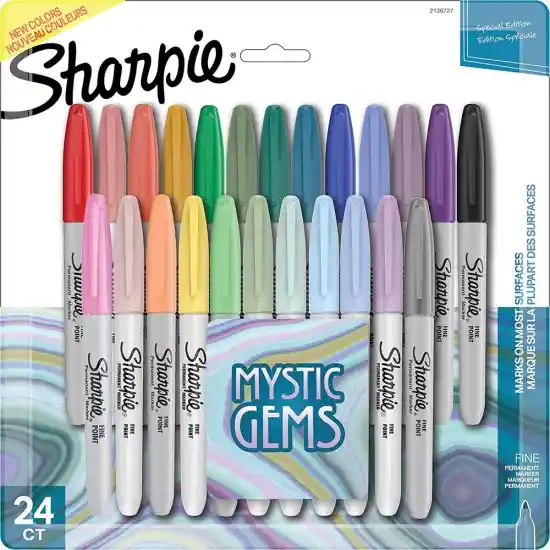Sharpie Mystic Gems 24 Ct Fino