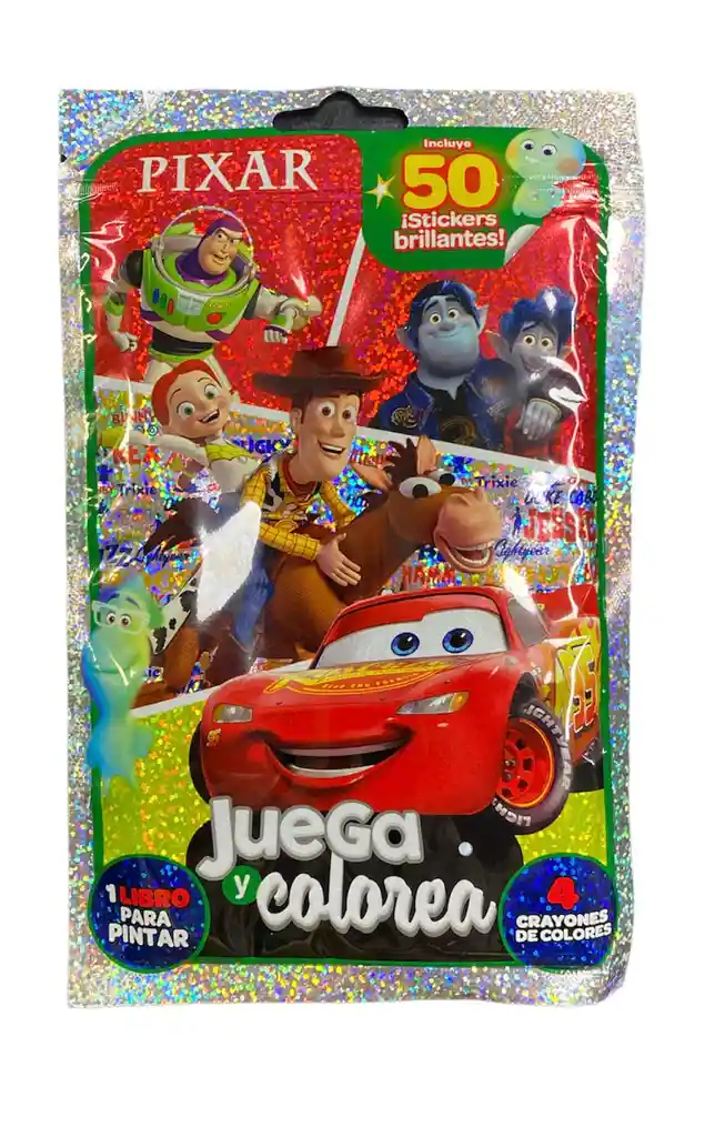 Juega Y Colorea Pixar And Friends