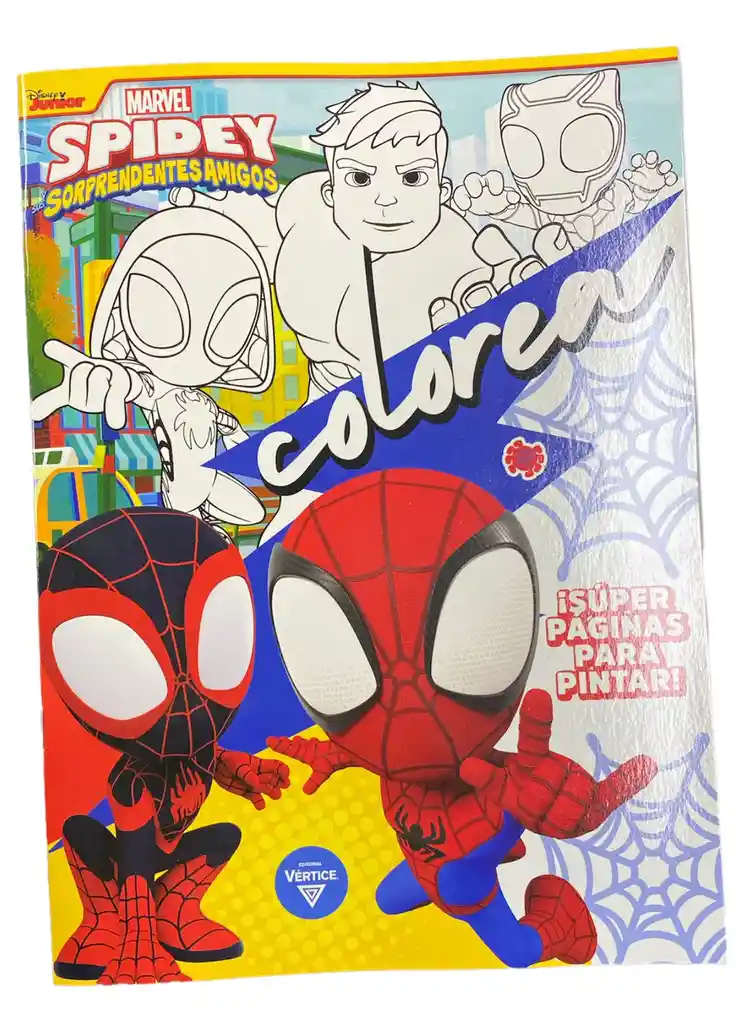 Libro Colorea Spidey Sorprendentes Amigos