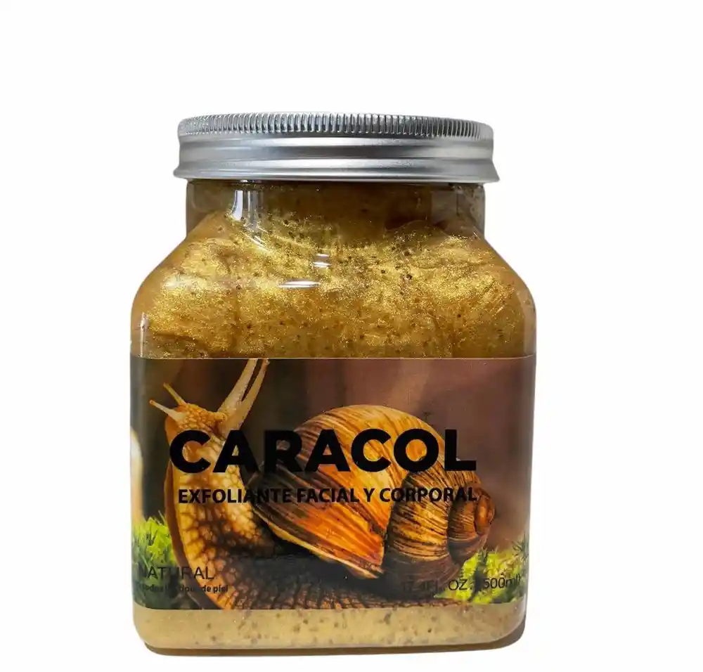 exFoliante corporal de caracol