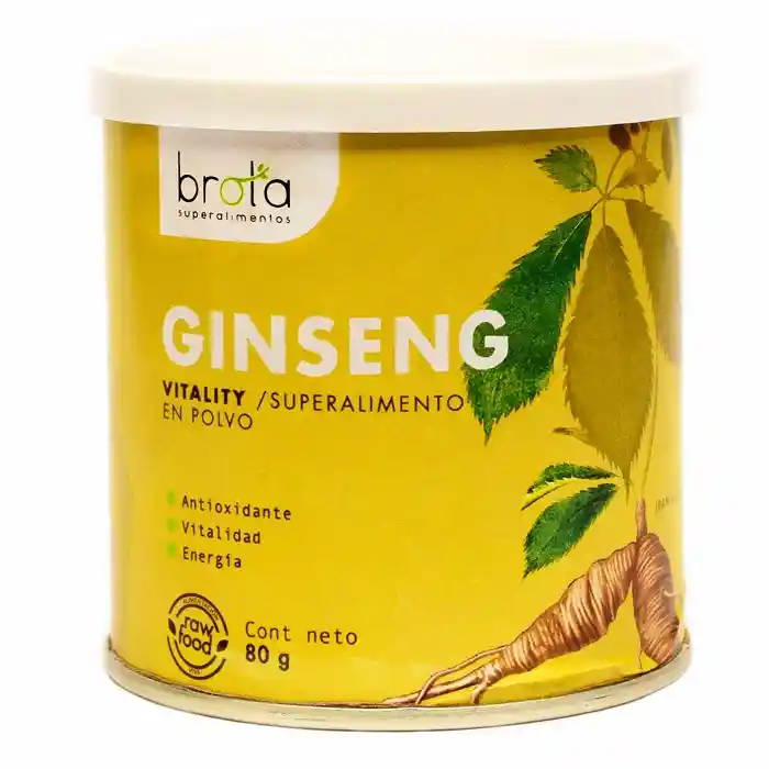 Brota - Ginseng En Polvo (vitalidad) 80g