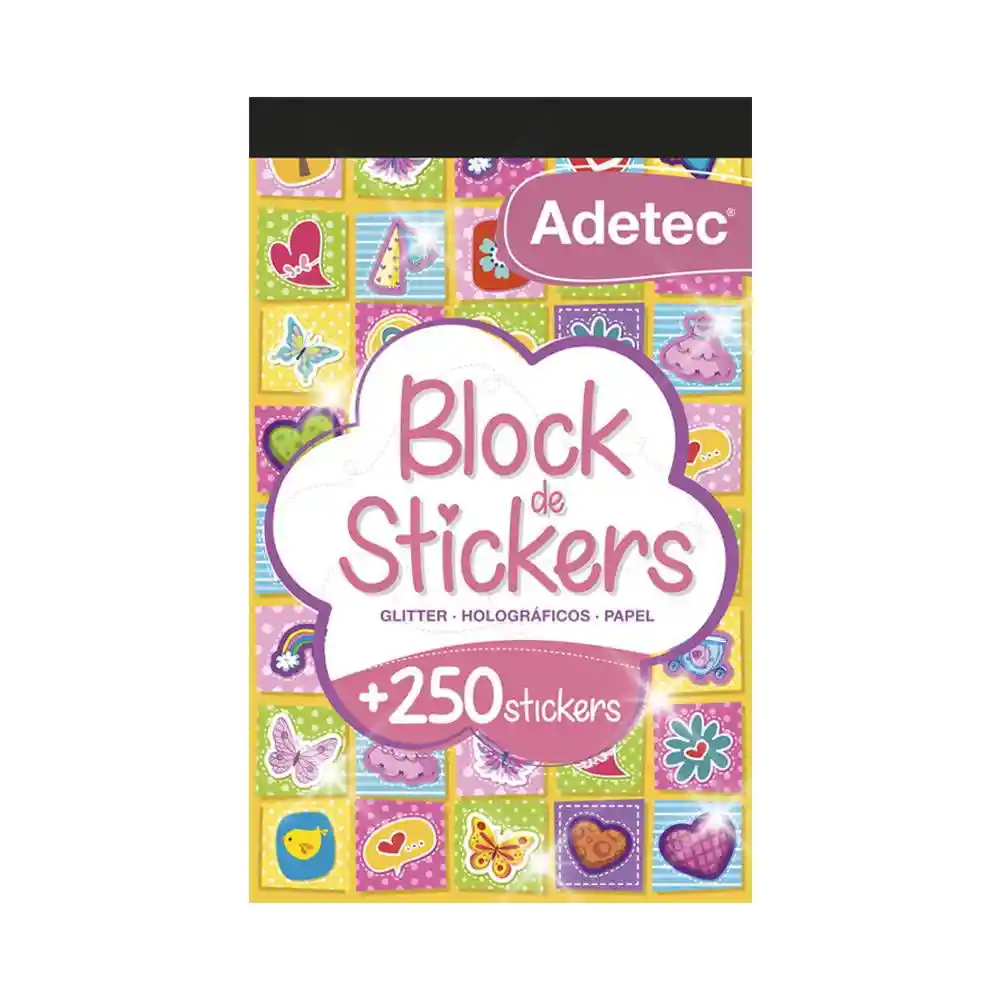 Block De Stickers Holografico