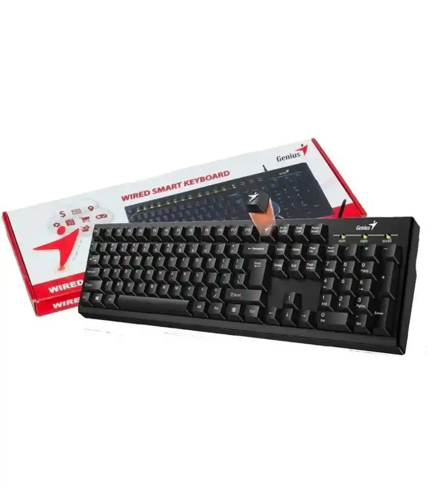 Teclado Genius Smart Kb-100 Negro Usb