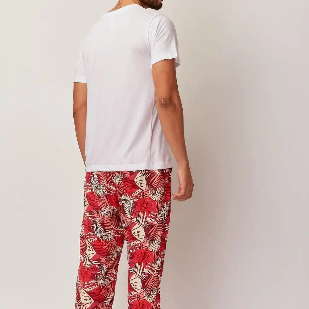 Pijama Hombre Largo Lima Talla S